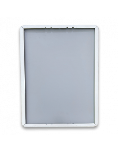 Verkeersbord E1zb parkeerverbod zone, aluminium DOR, rechthoek, rood blauw