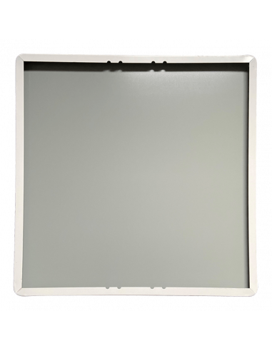 Verkeersbord E15 parkeergarage, aluminium DOR, blauw wit, vierkant, symbool garage