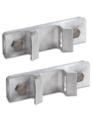 Verkeersbordbeugel lichtmast, 2 stuksm roestvrij staal