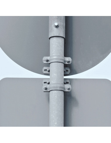 Klembeugel voor buispaal, 76 mm