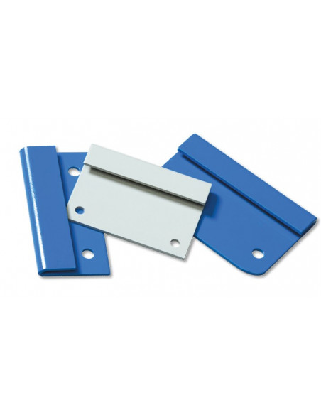 Verkeersbordbeugel wand en muur, 2 stuks blauw en zilver