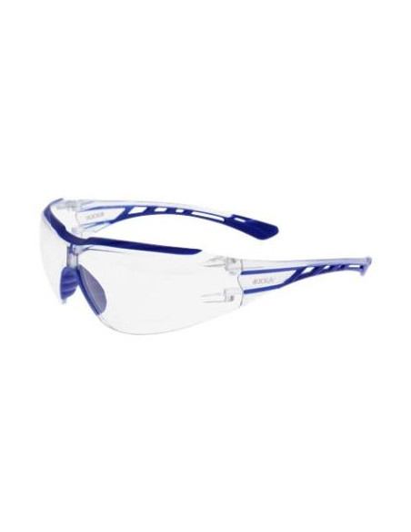 OXXA X-Spec-Style 8235 veiligheidsbril, blauw met transparante lens