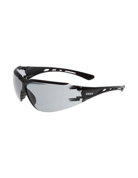 OXXA X-Spec-Style 8236 veiligheidsbril, zwart met smoke lens