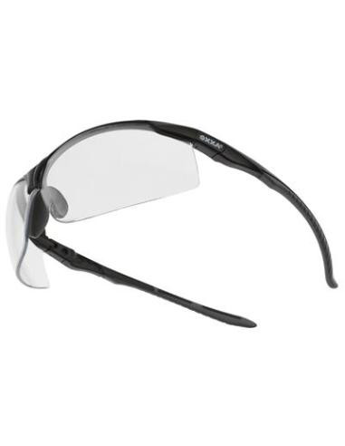 OXXA Culma 8210 veiligheidsbril, zwart montuur, transparante lens