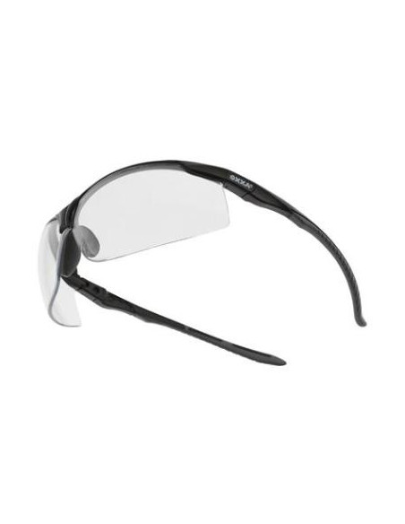 OXXA Culma 8210 veiligheidsbril, zwart montuur, transparante lens