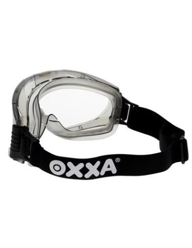 OXXA Egon 8225 ruimzichtbril, zwart met transparante lens