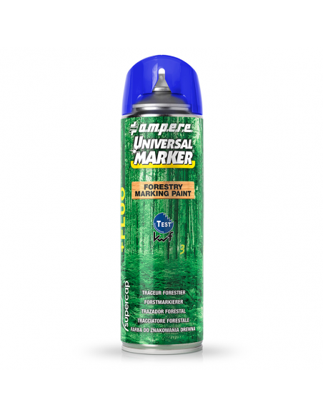 Ampere universal marker markeerverf fluo, blauw