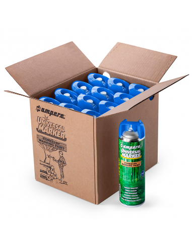 Ampere universal marker markeerverf fluo, blauw