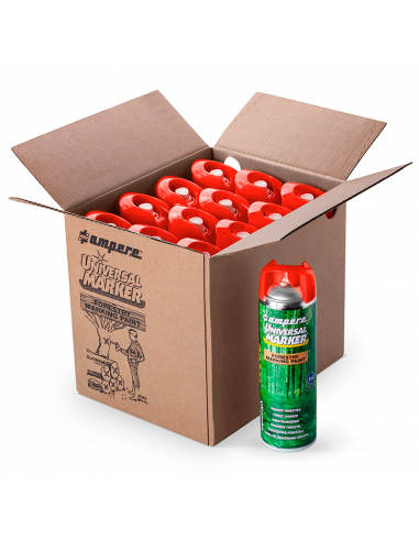 Ampere universal marker markeerverf fluo, rood