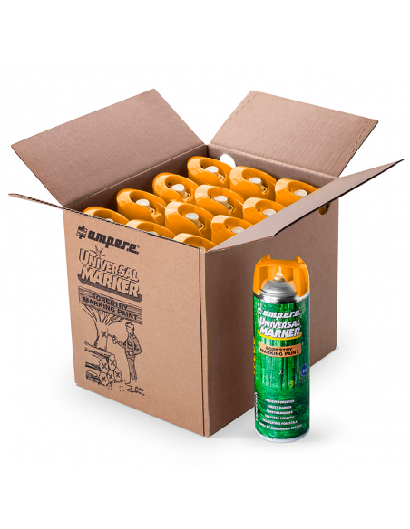 Ampere universal marker markeerverf fluo, oranje