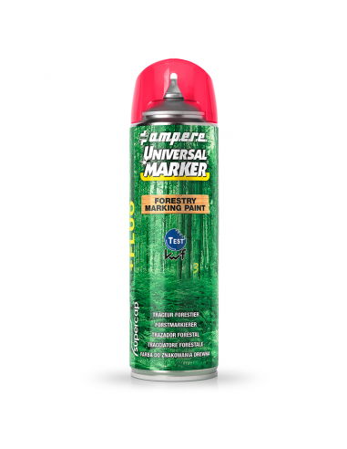 Ampere universal marker markeerverf fluo, roze