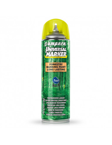Ampere universal marker markeerverf duurzaam, geel