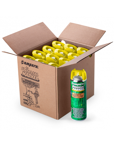 Ampere universal marker markeerverf duurzaam, geel