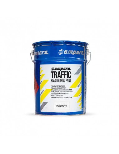 Traffic road marking paint, wit