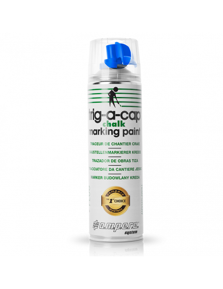 Trig-a-cap chalk krijtspray, blauw