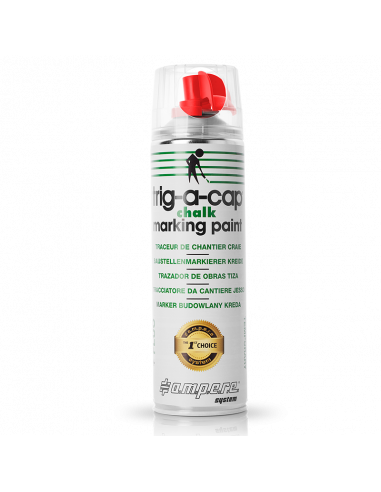 Trig-a-cap chalk krijtspray, rood