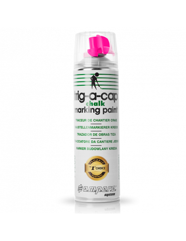 Trig-a-cap chalk krijtspray, roze
