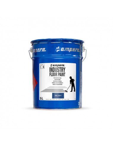 Traffic industry floor paint markeerverf, blauw