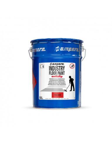 Traffic industry antislip floor paint markeerverf, rood