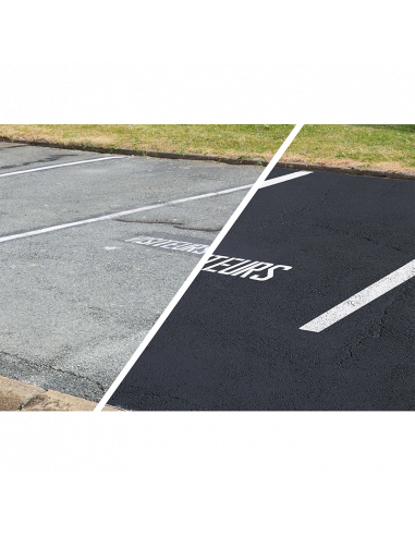 Traffic black parking asfalt verzegeling