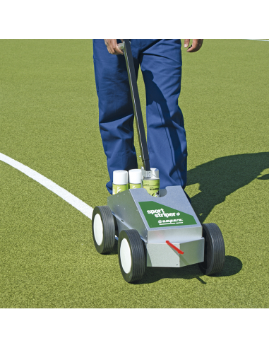 Sport striper lijnentrekker voetbalveld