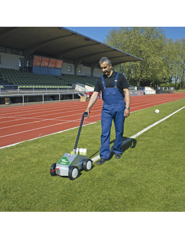 Sport striper lijnentrekker voetbalveld