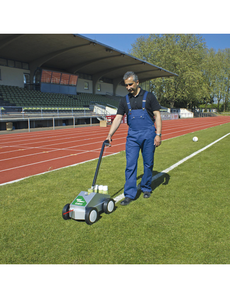 Sport striper lijnentrekker voetbalveld