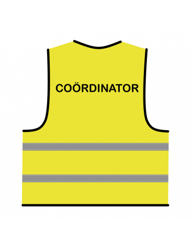 Coördinator hesje geel