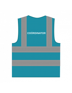 Coördinator hesje RWS lichtblauw