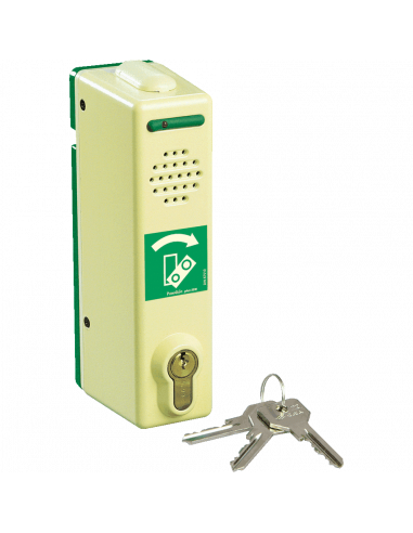 Lichtgevende basis exit control