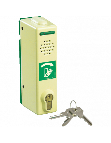 Lichtgevende basis exit control