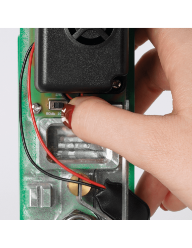 Lichtgevende basis exit control