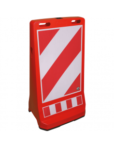 Reflecterend magazijn baken, rood wit