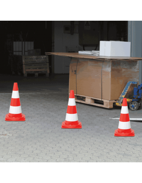 Verkeerskegel voor overdag