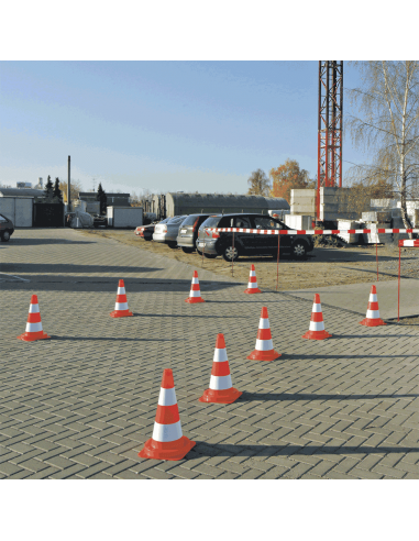 Verkeerskegel voor dag en nacht