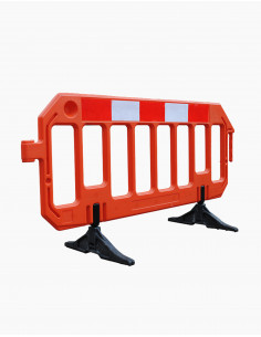 Afzethek kunststof, oranje, 6 of 12 stuks