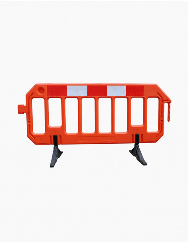 Afzethek kunststof, oranje, 6 of 12 stuks