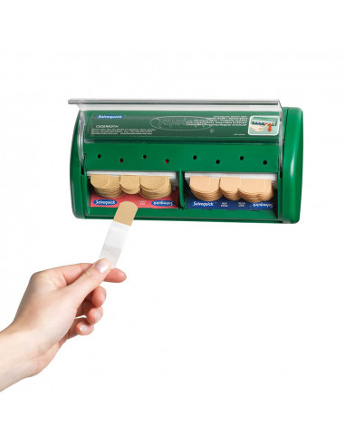 Salvequick pleisterdispenser met vulling