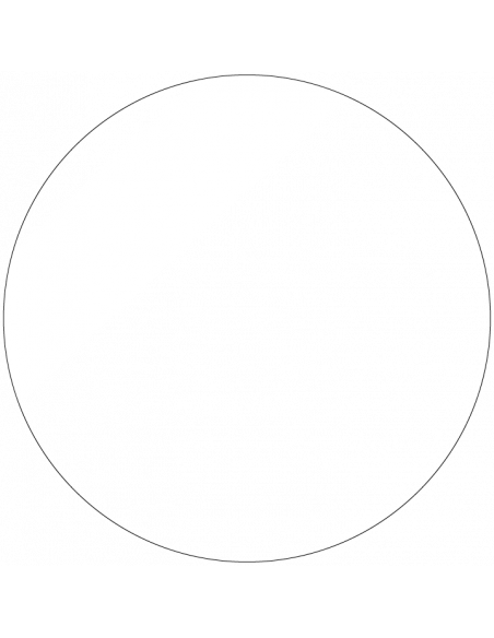 Blanco wit glans sticker op rol, beschrijfbaar