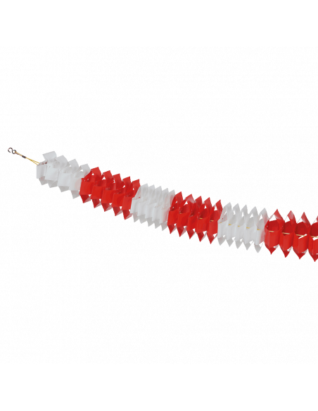 Afzetslinger herbruikbaar, kunststof, rood wit