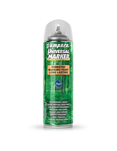 Ampere markeerverf bosbeheer wit langdurig, 12 stuks