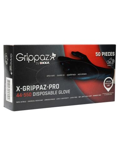 OXXA X-Grippaz Pro 44-550 wegwerphandschoen, nitril