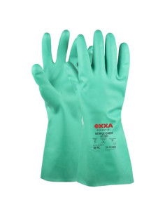OXXA Nitrile-Chem 41-200 handschoen, 12 paar, groen