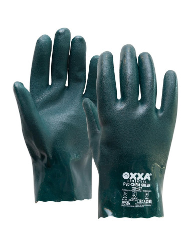 OXXA PVC-Chem Green 20-427 handschoen, 12 paar