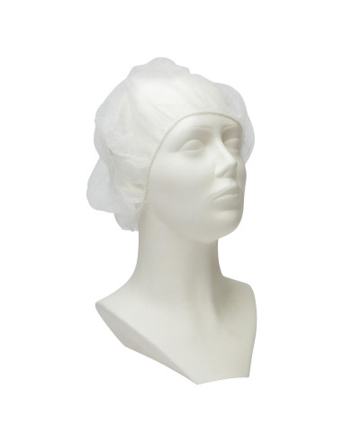 OXXA Cover 2030 baret pannekoek, wit, 100 stuks