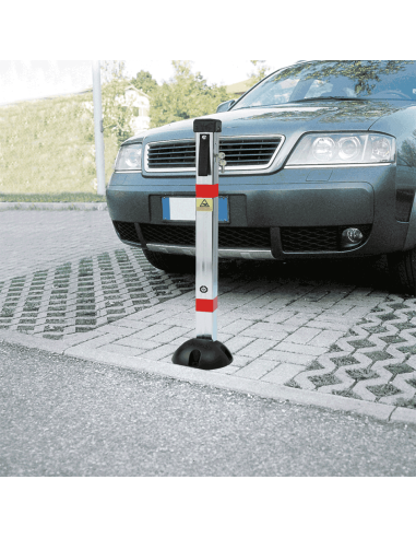 Parky AR 700 parkeerpaal, gegalvaniseerd staal, grijs