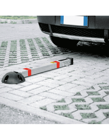 Parky AR 700 parkeerpaal, gegalvaniseerd staal, grijs