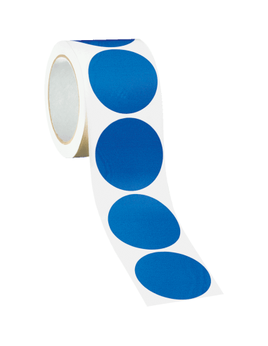 Vloermarkeringsstippen op rol, blauw