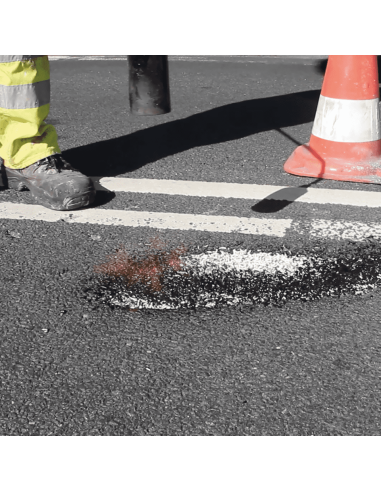 ChipFill thermoplastische asfaltreparatie