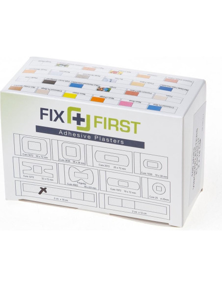 FixFirst lange vingerpleisters elastisch, 100 stuks